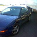 Accident on road